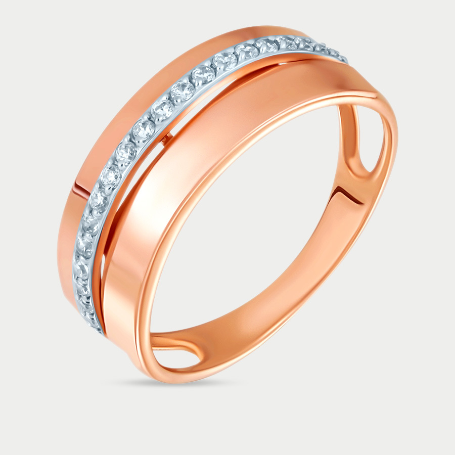 

Кольцо из золота с фианитом р., GOLD CENTER 018771, 018771
