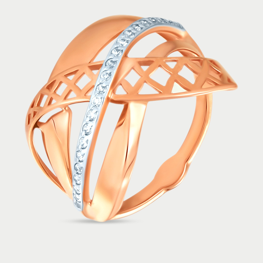 

Кольцо из золота с фианитом р.17 GOLD CENTER 017720, 017720