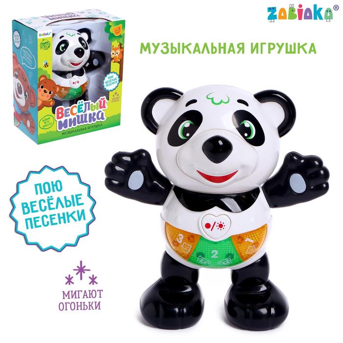 

Музыкальная игрушка «Мишка Барри» свет, звук, Разноцветный