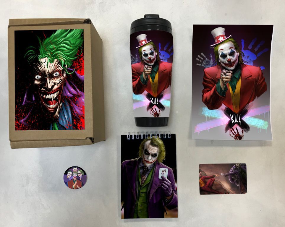 

Бокс с подарком Джокер, Joker - 7, 53226435-1, 5 предметов