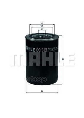 

Фильтр масляный Mahle/Knecht OC613, OC613