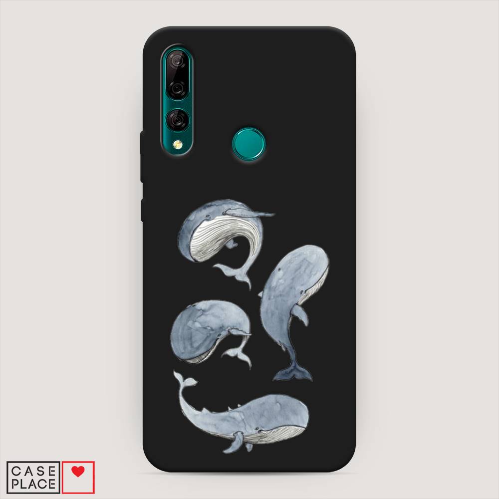 

Чехол Awog на Huawei Y9 Prime 2019 "Киты", Белый;прозрачный;голубой, 611952-1