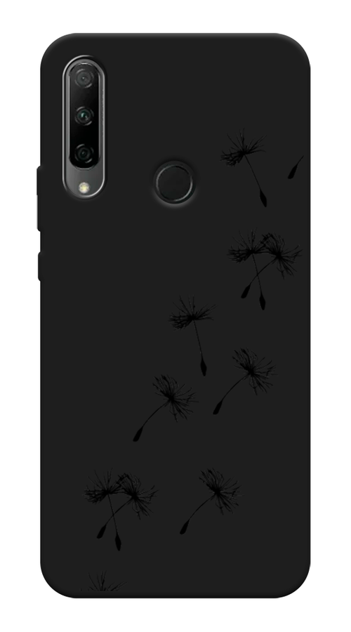 

Чехол Awog на Huawei Y9 Prime 2019 "Летящие одуванчики", Черный, 611952-1