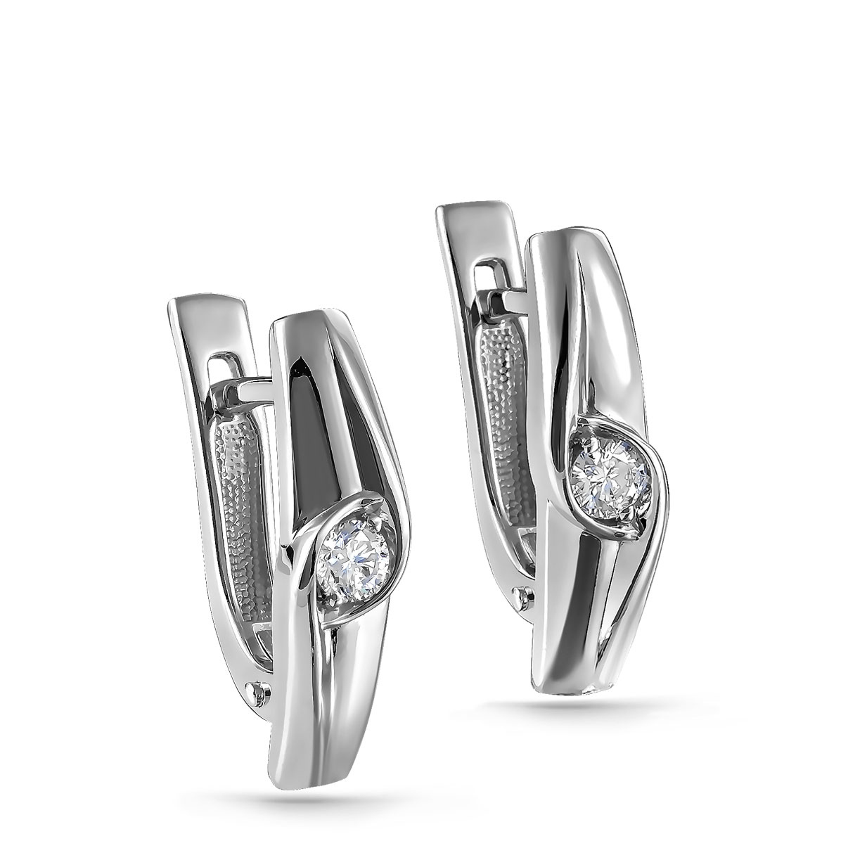 

Серьги из белого золота с бриллиантом Kabarovsky 12-11251-1000, 12-11251-1000