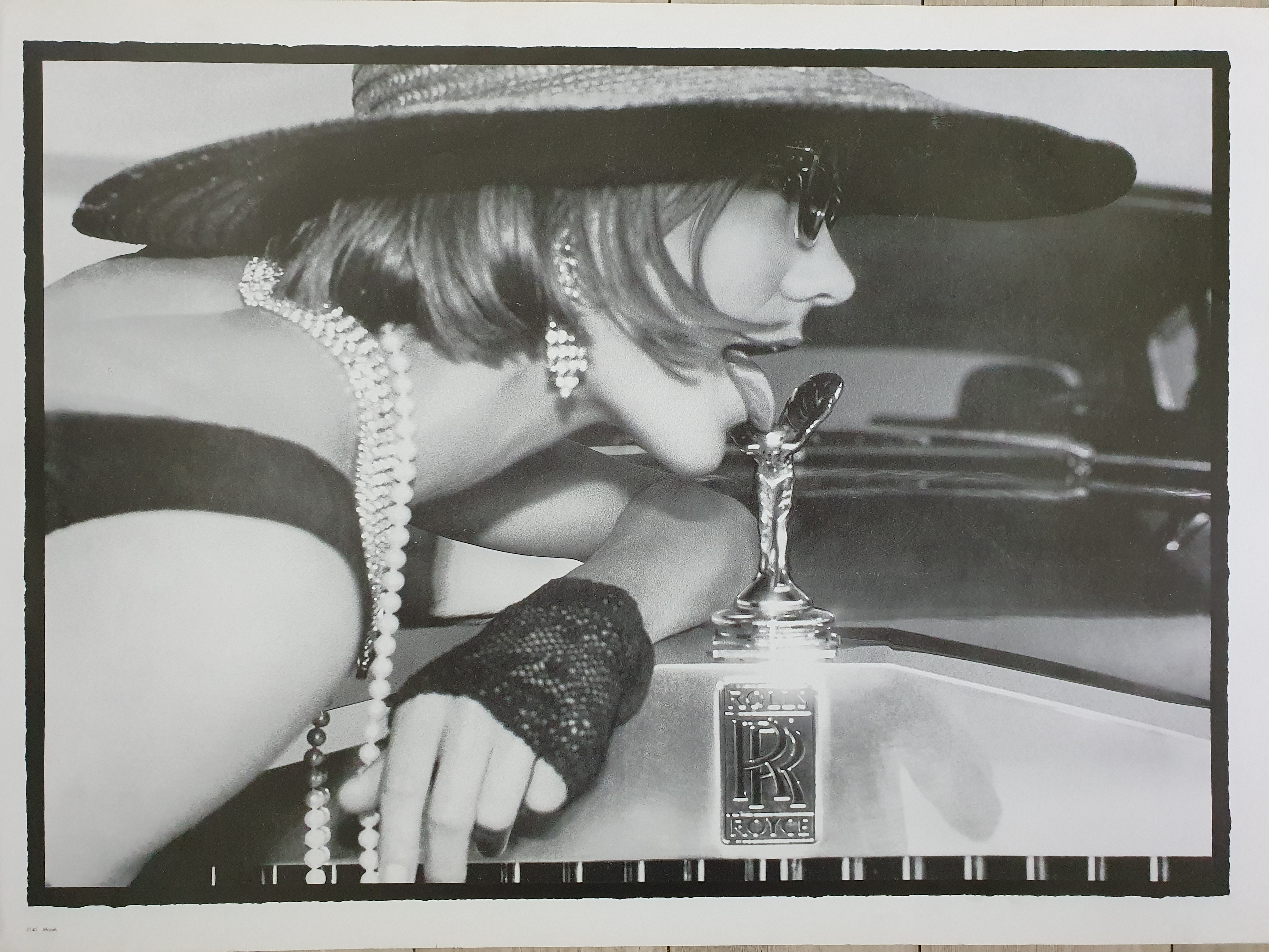Постер ТД Коллекция 50х70 в тубусе Rolls Royce 140