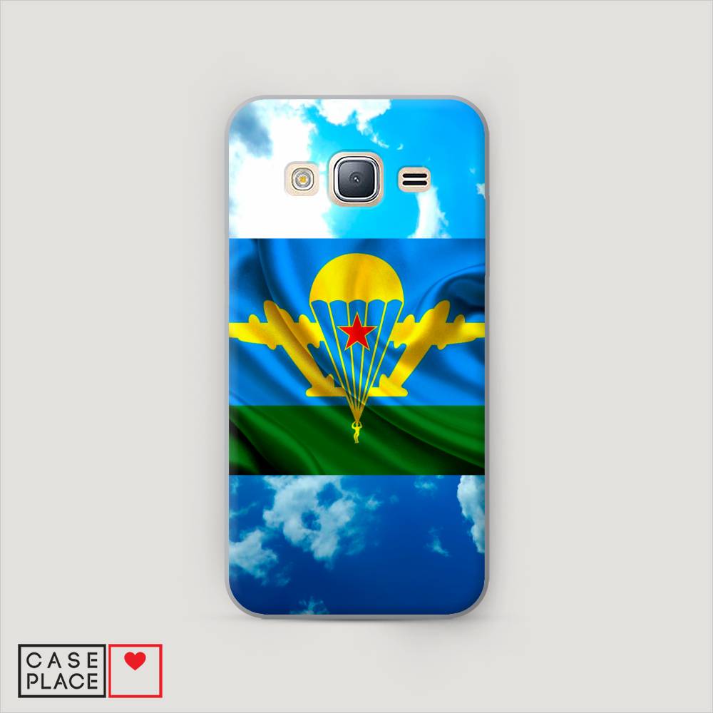 

Чехол Awog "ВДВ флаг в небесах" для Samsung Galaxy J3 2016, 22440-4