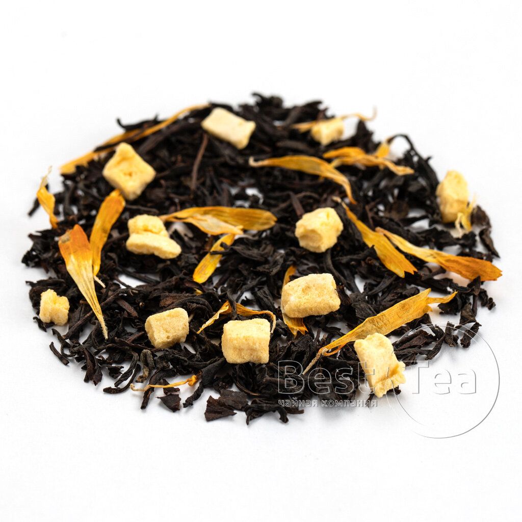 Чай черный листовой Империя чая Манговый Мусс, рассыпной, 500 г