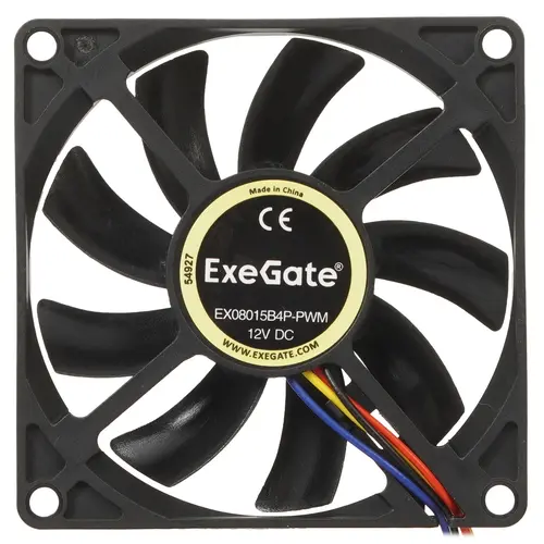 

Корпусной вентилятор ExeGate EX08015B4P-PWM (EX288924 RUS), EX08015B4P-PWM