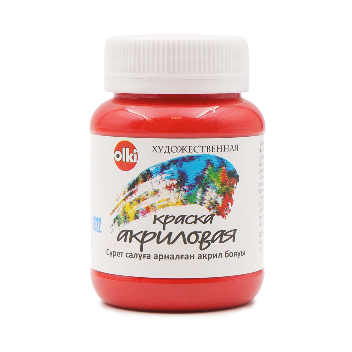 

Акрил худож. 100 мл (3206 красная ОЛКИ), Красный, 620278
