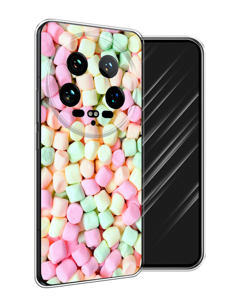 

Чехол Awog на Xiaomi 14 Ultra "Marshmallows", Зеленый;желтый;розовый, 321850-1