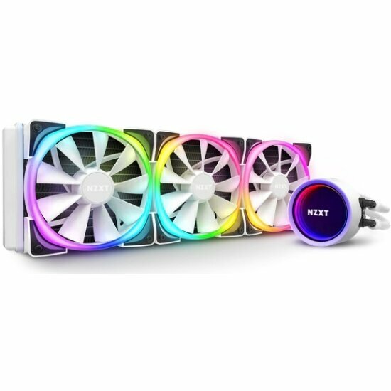 фото Жидкостная система охлаждения nzxt x73 rgb (rl-krx73-rw)