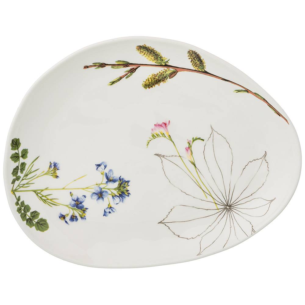 

Тарелка обеденная Bronco "meadow" 29x23 см, 3 штуки, В ассортименте