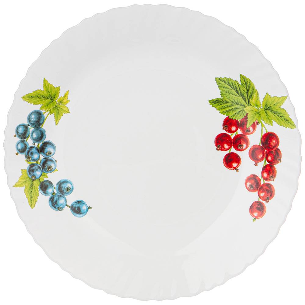 

Тарелка обеденная Agness "berry mood" 25см, 6 штук, В ассортименте