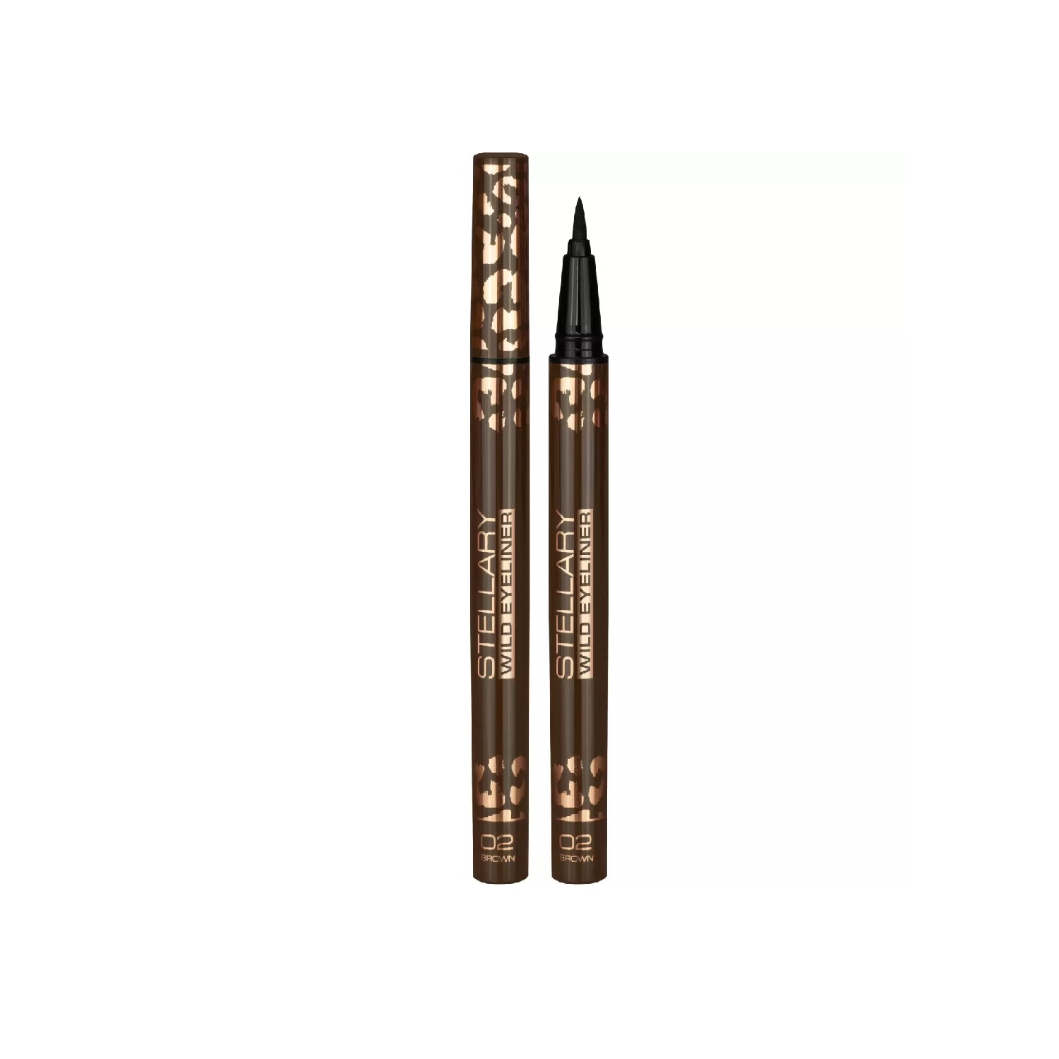 Подводка для глаз STELLARY Wild Eyeliner фетровая тон 02 0.8 мл