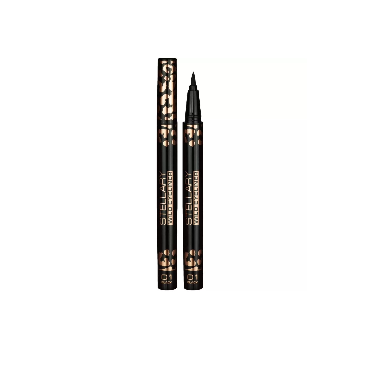 Подводка для глаз STELLARY Wild Eyeliner фетровая тон 01 0.8 мл