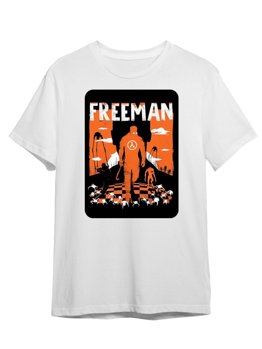 

Футболка унисекс СувенирShop Half-Life/Гордон Фримен 22 белая M, Белый, "Half-Life/Гордон Фримен" 22