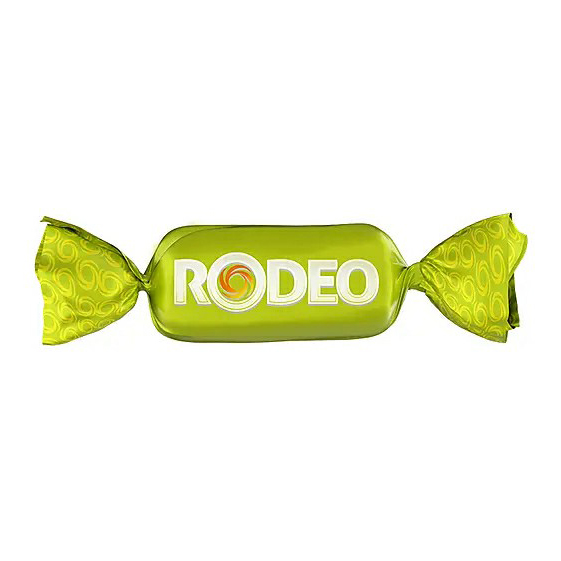 Конфеты карамельные Rodeo с нугой в молочном шоколаде