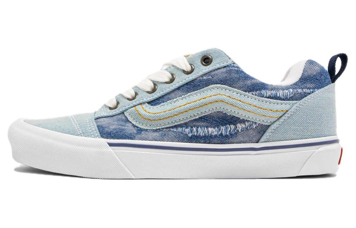 

Кеды унисекс Vans Knu Skool голубые 38 EU, Голубой, Knu Skool