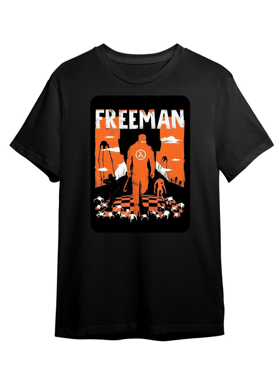 

Футболка унисекс СувенирShop Half-Life/Гордон Фримен 22 черная 4XL, "Half-Life/Гордон Фримен" 22