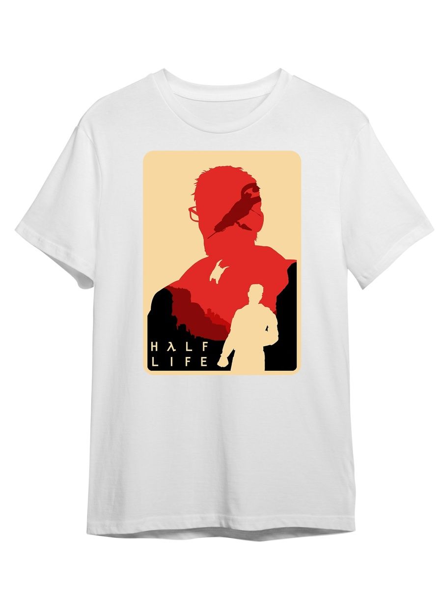 

Футболка унисекс СувенирShop Half-Life/Гордон Фримен 20 белая M, Белый, "Half-Life/Гордон Фримен" 20