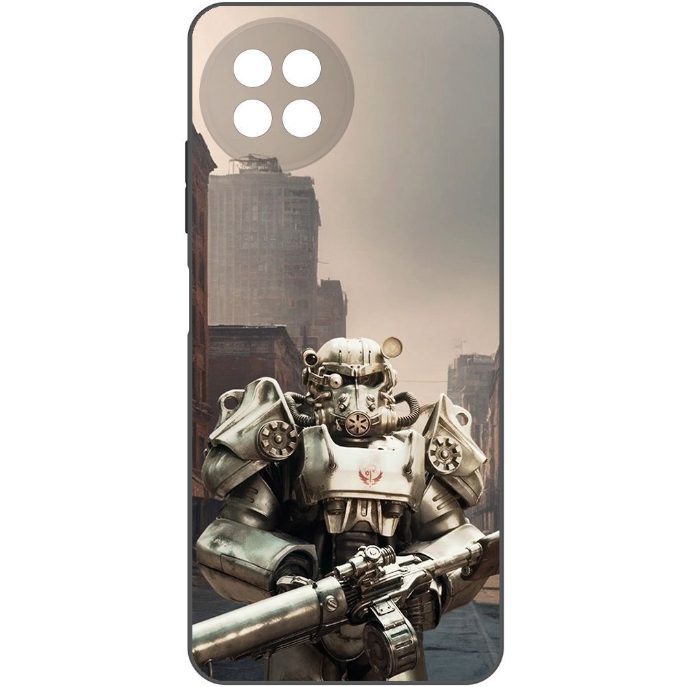 

Чехол-накладка Krutoff Soft Case Фоллаут (Fallout) - Рыцарь Братства для ITEL S23 черный