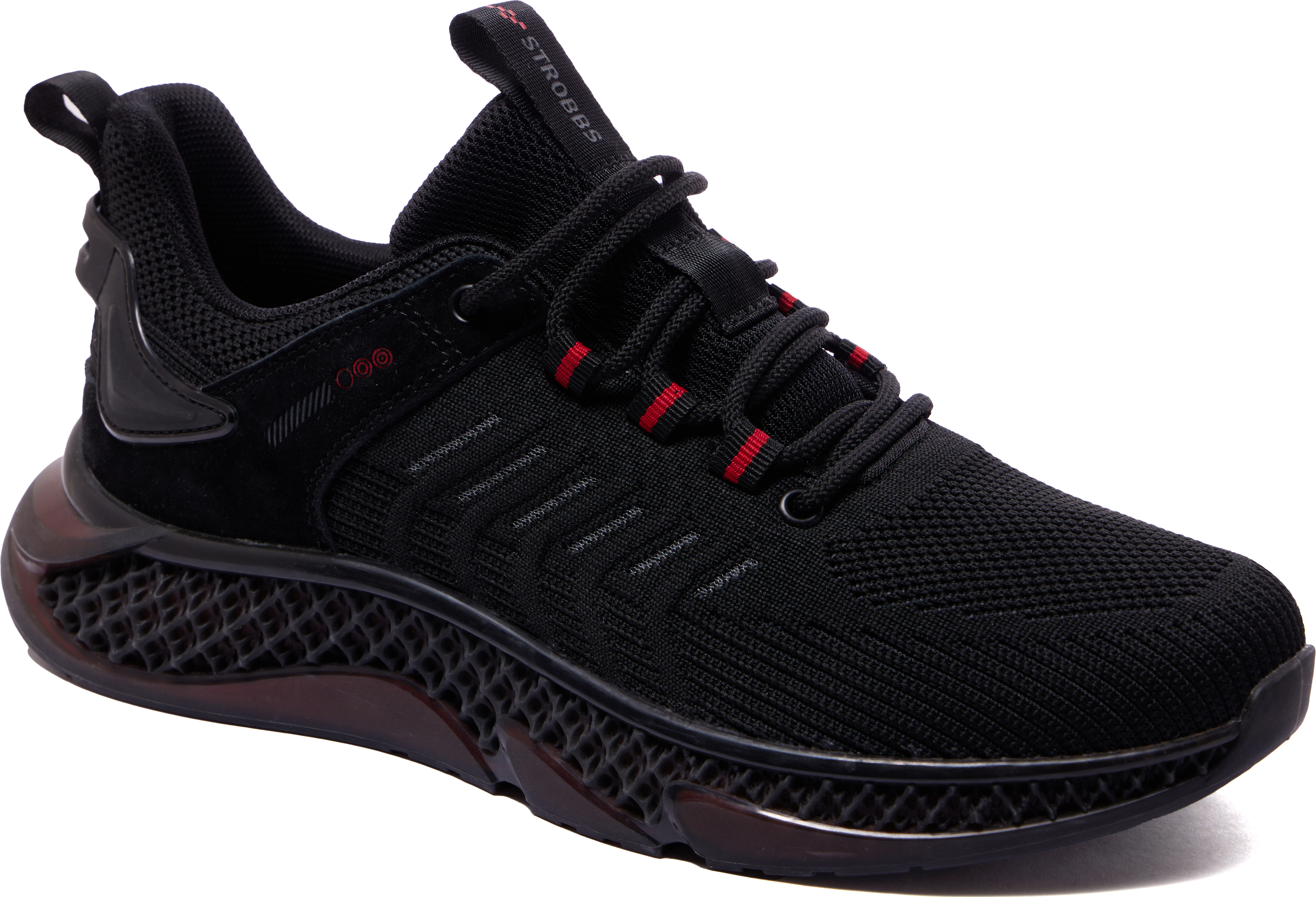 Спортивные кроссовки мужские Strobbs C3376-3 черные 43 RU