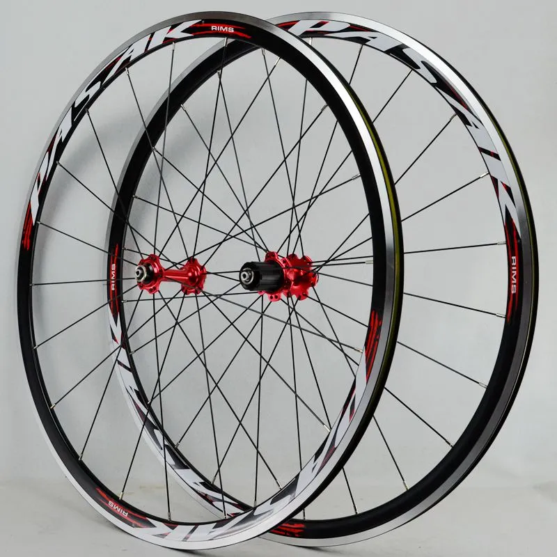 Комплект велосипедных шоссейных колес Pasak 700. красный