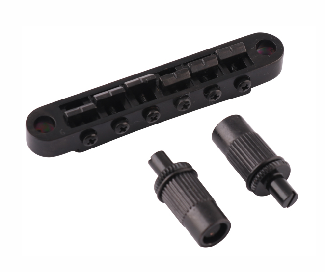 

BM-022-BK Бридж Tune-O-Matic, черный, Metallor, BM-022-BK
