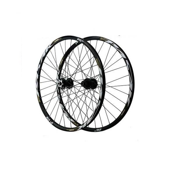 Комплект велосипедных колес PASAK HB08/P19. 27.5. Черный/Коричневый