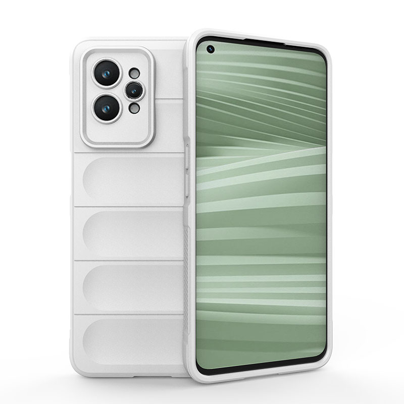 

Противоударный чехол Flexible Case для Realme GT2 Pro, белый, Flexible Case
