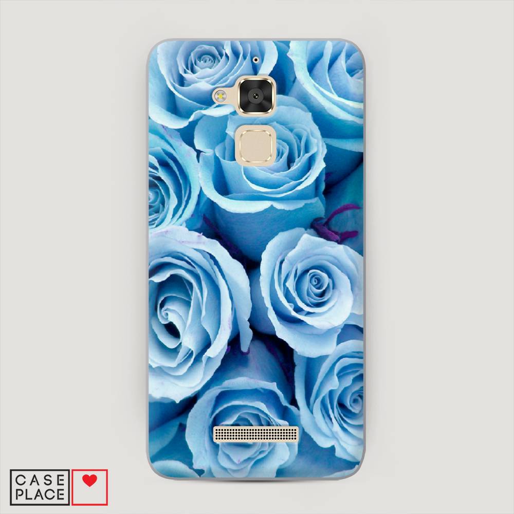 

Чехол Awog "Лазурные розы" для Asus Zenfone 3 Max ZC520TL