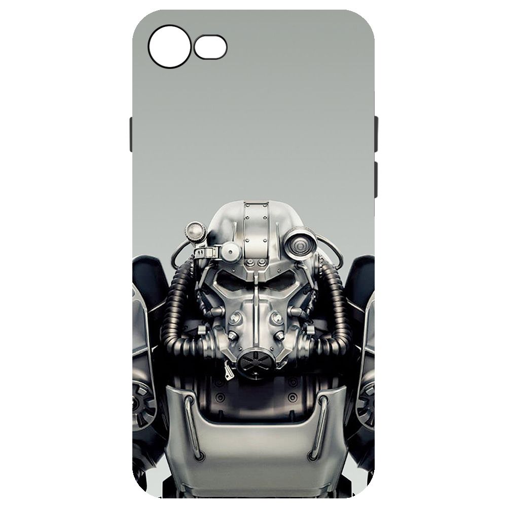 

Чехол-накладка Krutoff Soft Case Фоллаут (Fallout) - Братство стали для iPhone 7/8 черный