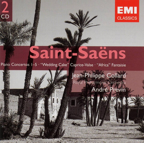 Saint-Saens: Complete Piano Concertos - Previn. A./Collard. J-Ph./Royal Philh.Orch. (2CD)