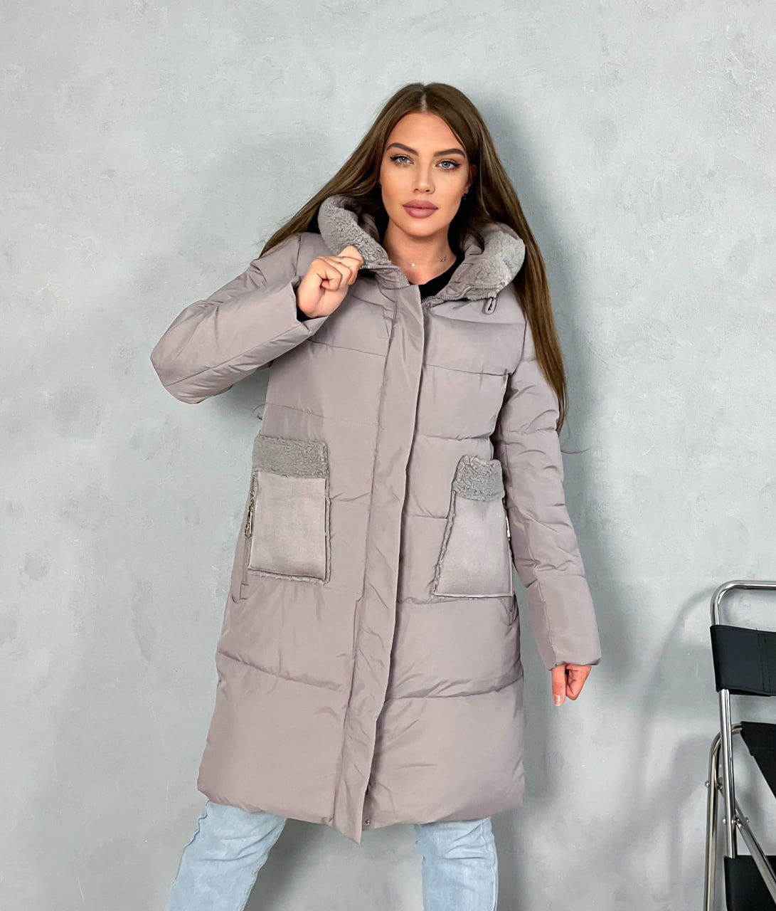 

Пальто женское NoBrand 306 бежевое 52 RU, Бежевый, 306