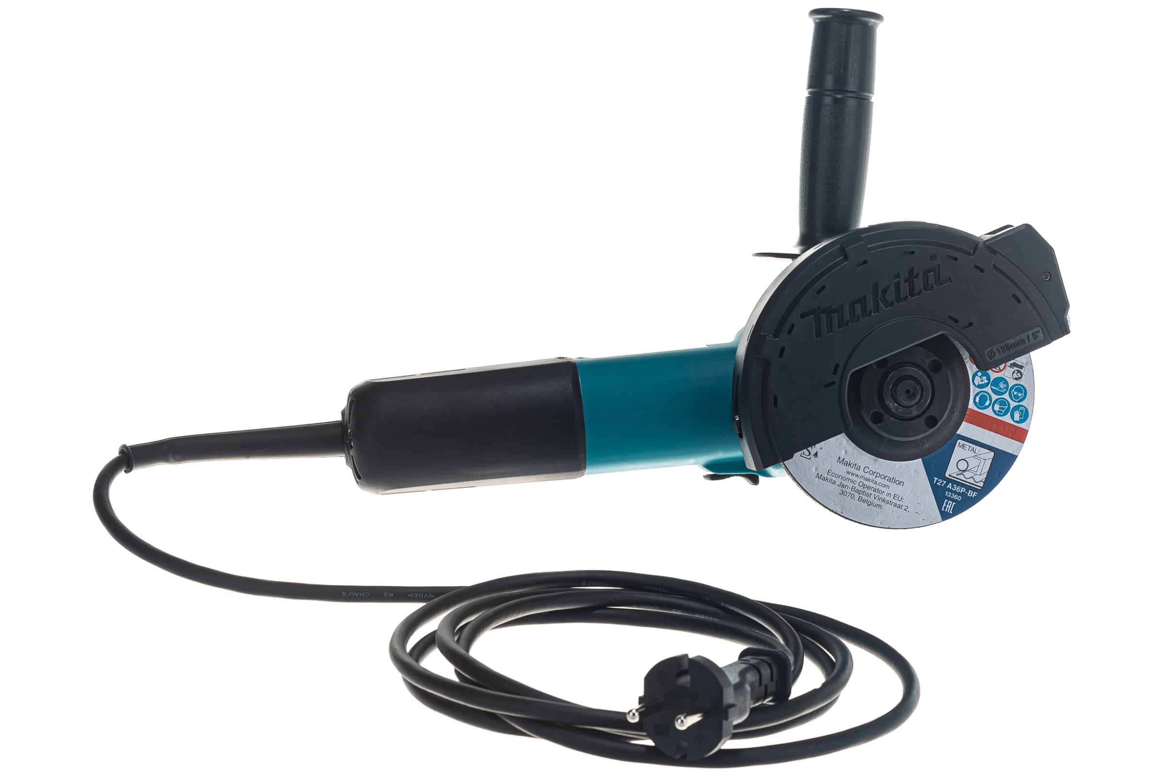 

Сетевая угловая шлифовальная машина Makita 9558HNK6, 9558HNK6