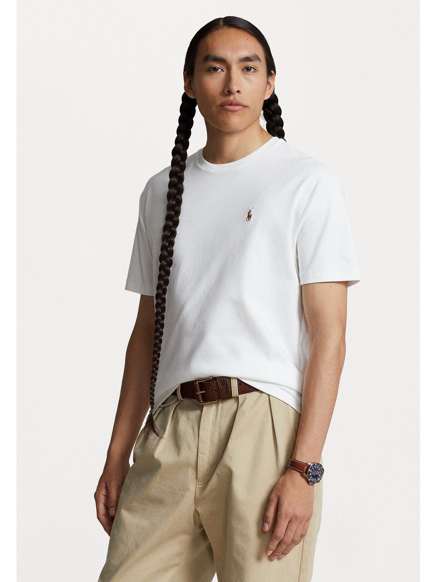 

Футболка мужская Polo Ralph Lauren PO222O05W белая XL, Белый, PO222O05W