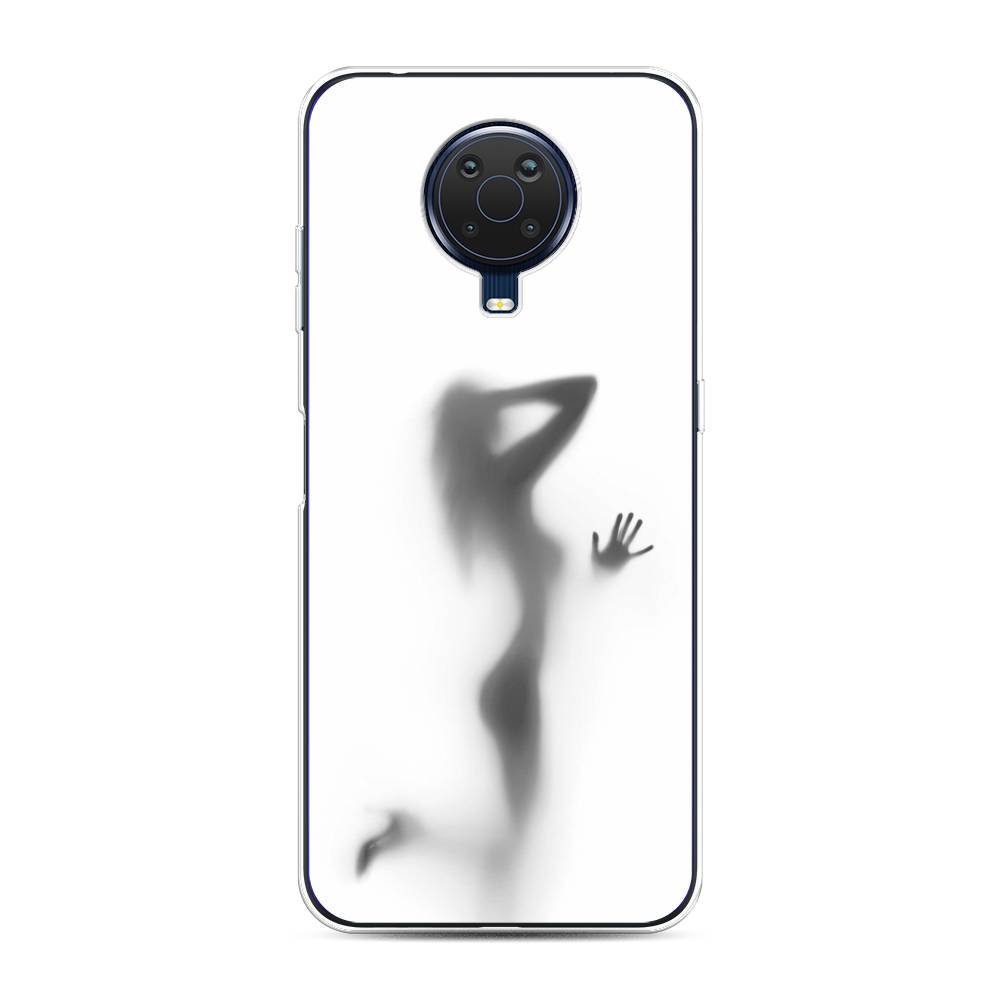 

Чехол Awog на Nokia G20 / Нокиа G20 "Стекло в душе", Белый;серый;черный, 124150-7