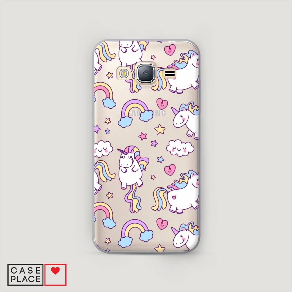 

Чехол Awog "Sweet unicorns dreams" для Samsung Galaxy J3 2016