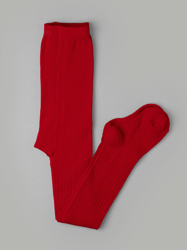 Колготки детские Alex Textile КТ-306, рубчик красный,