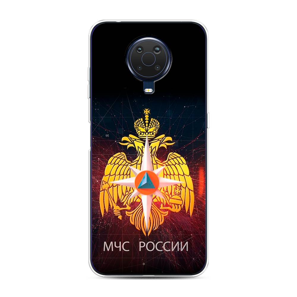 

Чехол Awog на Nokia G20 / Нокиа G20 "МЧС России", Черный;желтый;красный, 124150-5