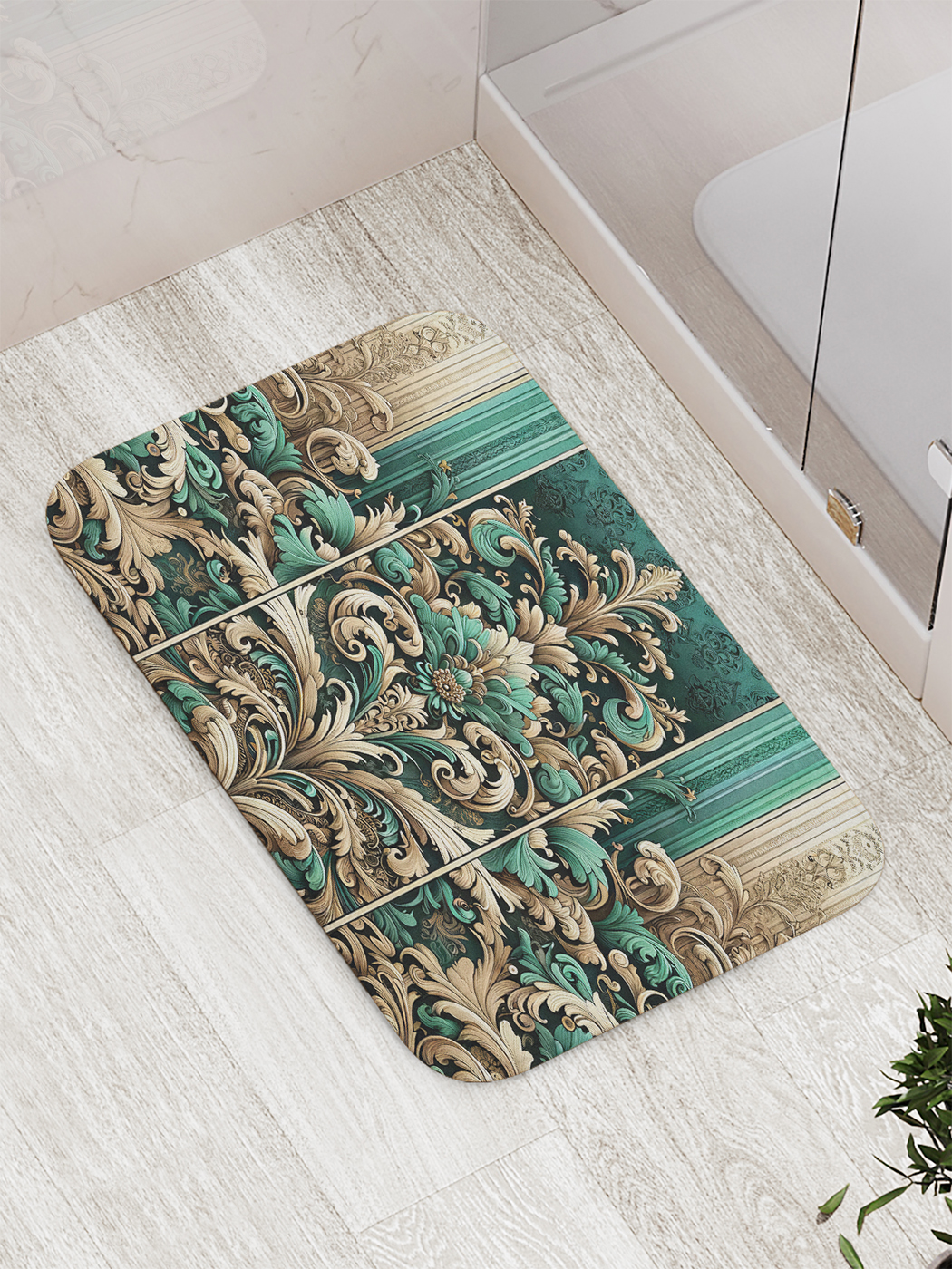 

Коврик для ванной и туалета мягкий JoyArty "Величие стиля", bath_sd2950