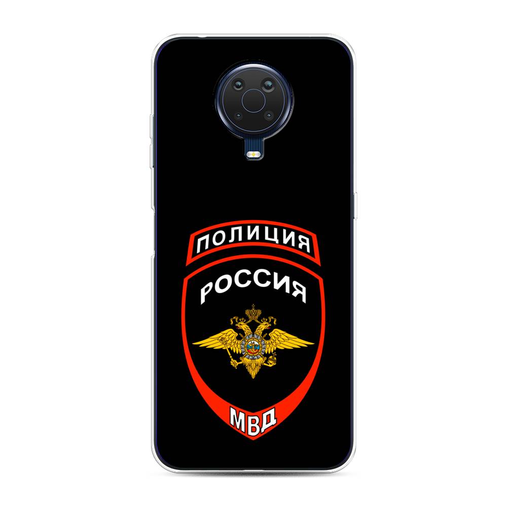 

Чехол Awog на Nokia G20 / Нокиа G20 "Полиция шеврон", Черный;красный;белый, 124150-5