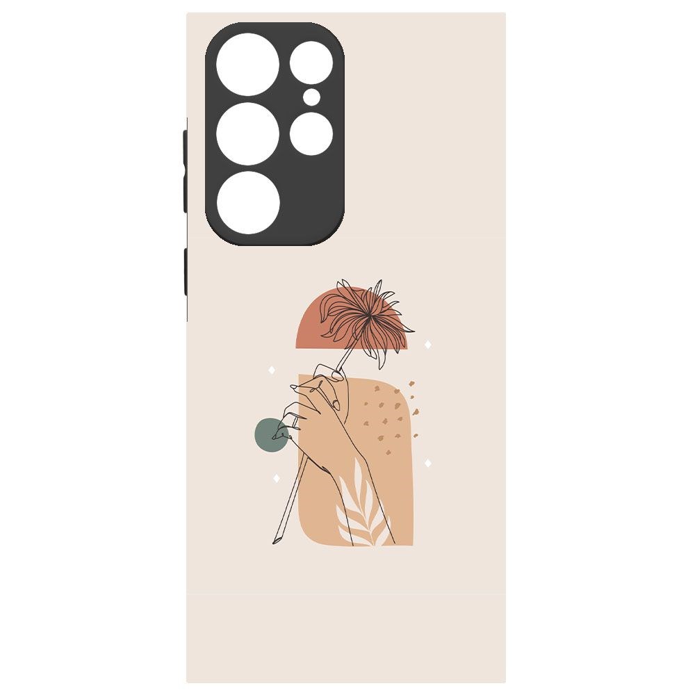 

Чехол-накладка Krutoff Soft Case Романтика для Samsung Galaxy S22 Ultra (S908) черный
