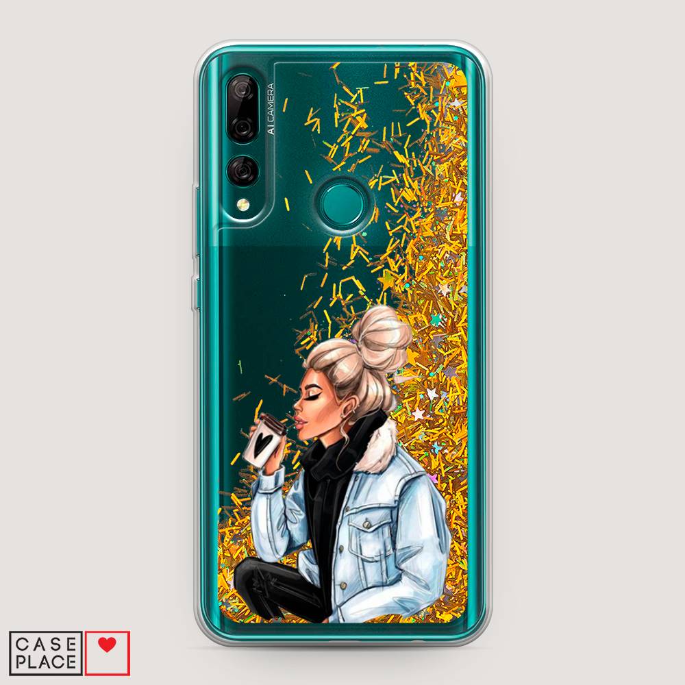 

Чехол Awog на Huawei Y9 Prime 2019 "Cute girl", Коричневый;бежевый, 611990-1
