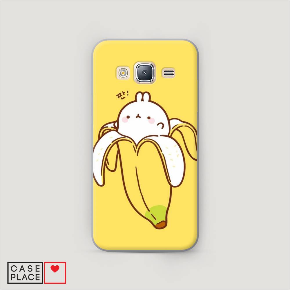 

Чехол Awog "Зайчик-бананчик" для Samsung Galaxy J3 2016, 22440-1