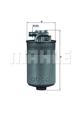 

Фильтр топливный KNECHT/MAHLE KL154, KL154