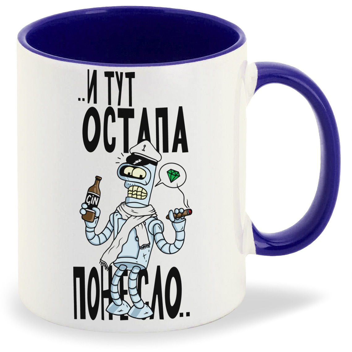 

Кружка CoolPodarok Прикол И тут Остапа понесло, Прикол И тут Остапа понесло