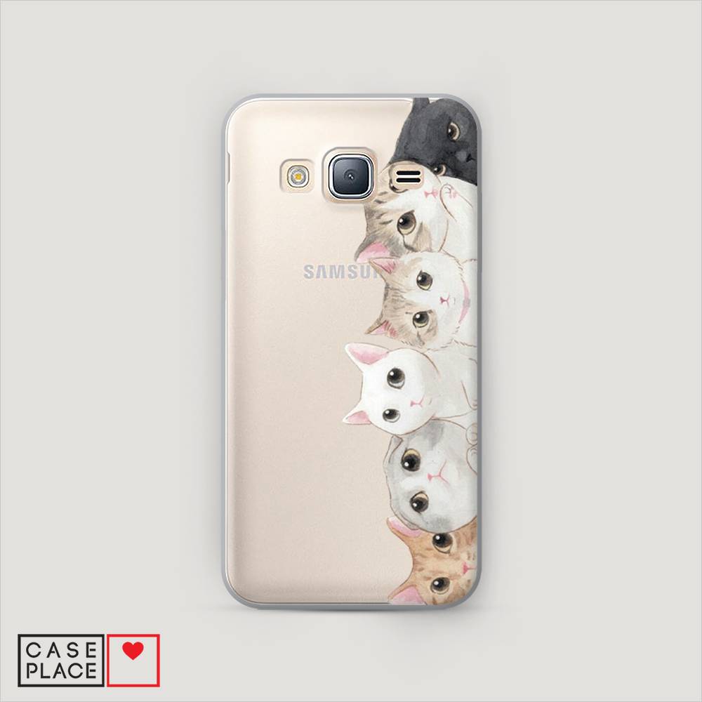 

Чехол Awog "Котики" для Samsung Galaxy J3 2016