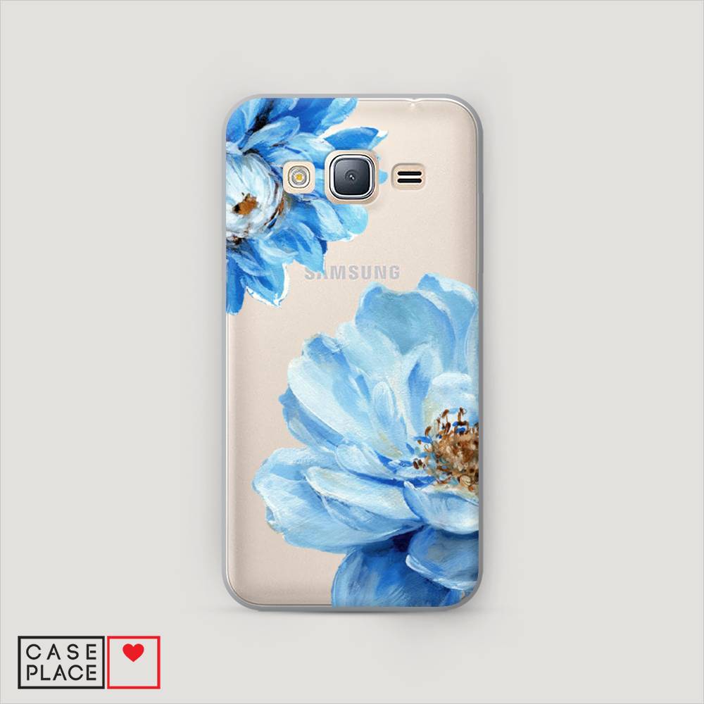 

Чехол Awog "Голубые клематисы" для Samsung Galaxy J3 2016