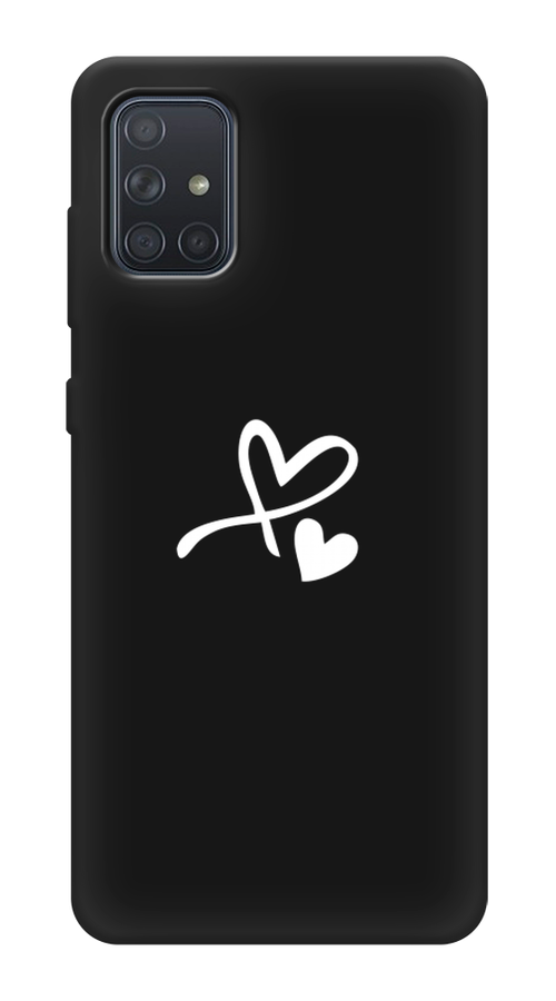 

Чехол Awog на Samsung Galaxy A71 4G "Сердечко минимализм", Разноцветный, 29052-1